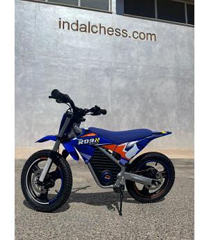 Minimoto electrica 350W ruedas 14 pulgadas, AZUL INDA1118-RO5369